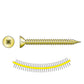 #8 x 134 inch Quik Drive WSFLRV WoodToCFSAluminum Screw Yellow Zinc Pkg 2000