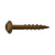 #8 x 3 inch Pocket Hole Screw #2 Square Drive Washer Head Lubricized Pkg 1500