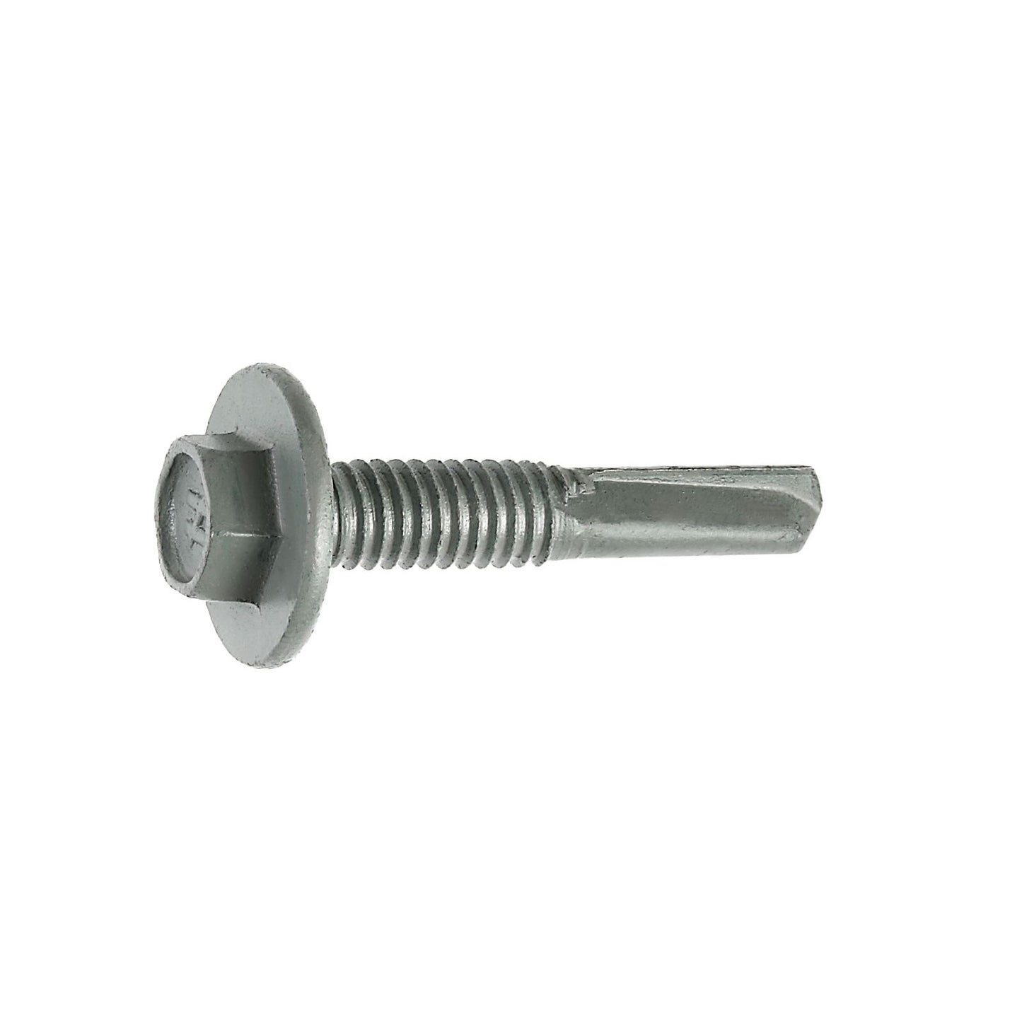 #12 x 114 inch SelfDrilling XL Large Head Metal Screw Loose Quik Guard Coating Pkg 2000 image 1 of 3