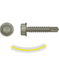#12 x 1 inch Quik Drive SelfDrilling X Metal Screw Quik Guard Coating Pkg 1500 image 1 of 2