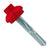 #1224 x 114 inch ZXL HG Steelbinder Metal Roofing Screw Crimson Pkg 250 image 1 of 2