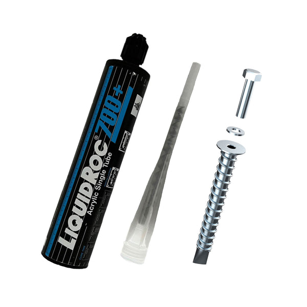 Bolthold eAK4 Asphalt Anchor Kit w/ 4 SP10 & Epoxy Grout Fasteners Plus