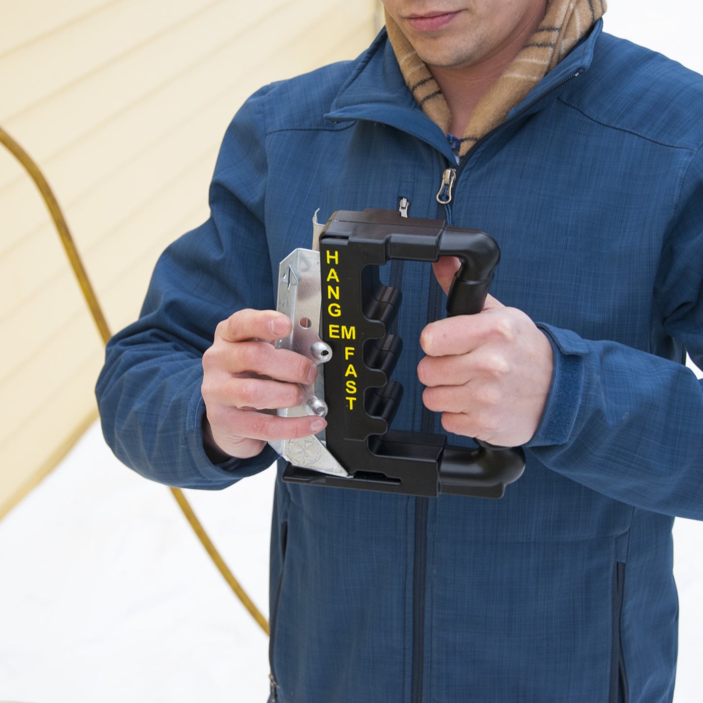 Hang Em Fast Joist Hanger Installation Tool image 2 of 7