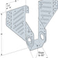 Simpson LSSR26Z Field Adjustable Rafter Hanger - Zmax Finish