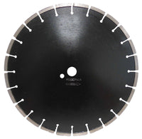 Syntec Asphalt Segmented Traffic Loop Diamond Blade - Black