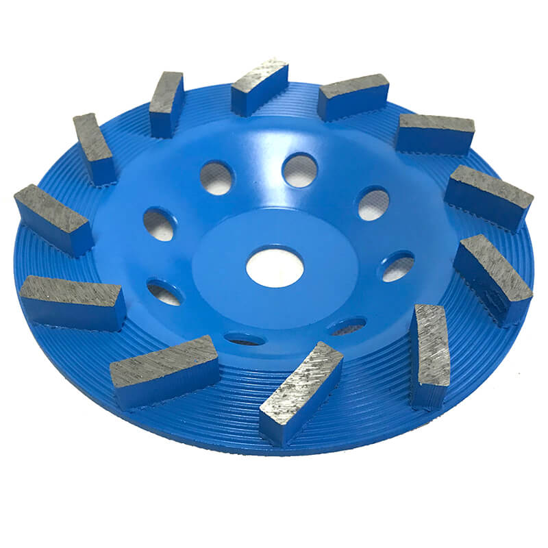 Syntec Jumbo Spiral Cup Wheel - Blue