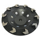 Syntec Arrow Segment Cup Wheel - Premium Arrow Black