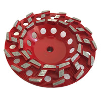Syntec 5" S Segment Cup Wheel - Red