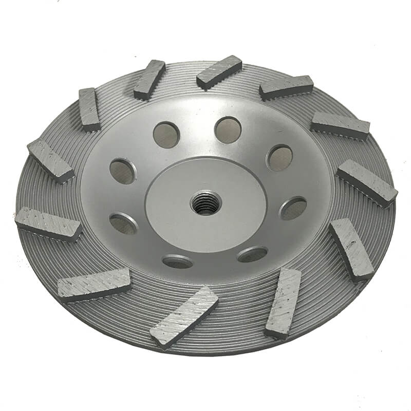 Syntec Spiral Cup Wheel - Silver