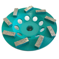 Syntec 4-1/2" Spiral Cup Wheel - Premium Green
