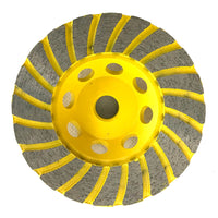 Syntec 4" Turbo Cup Wheel - Yellow