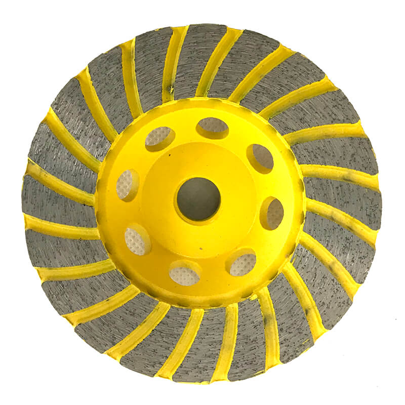 Syntec 4" Turbo Cup Wheel - Yellow