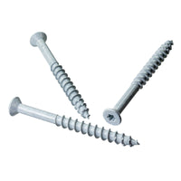 Simpson Titen Turbo Trim Head Screw Anchor, White Zinc