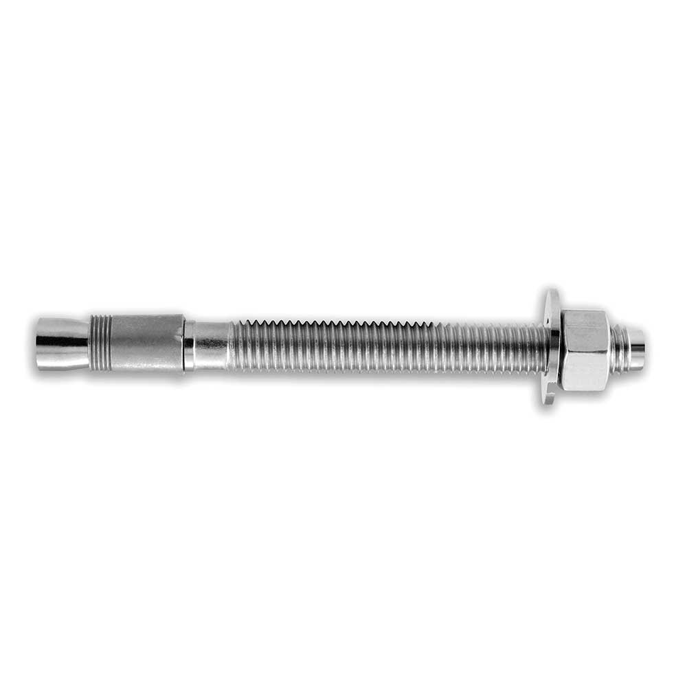 38 inch x 334 inch Red Head Trubolt 304 Stainless Steel Wedge Anchor Pkg 50