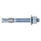 14 inch x 214 inch Red Head Trubolt Wedge Anchor Zinc Pkg 100